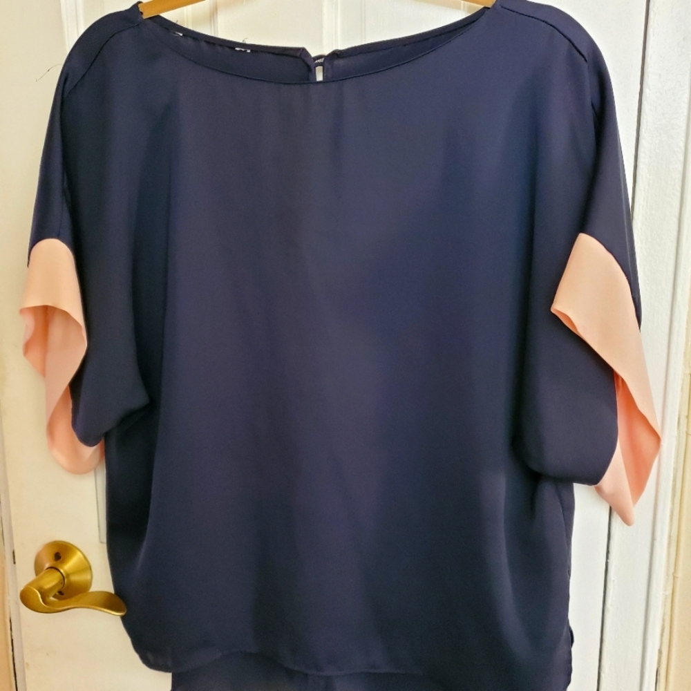 Full, silk-feel blouse